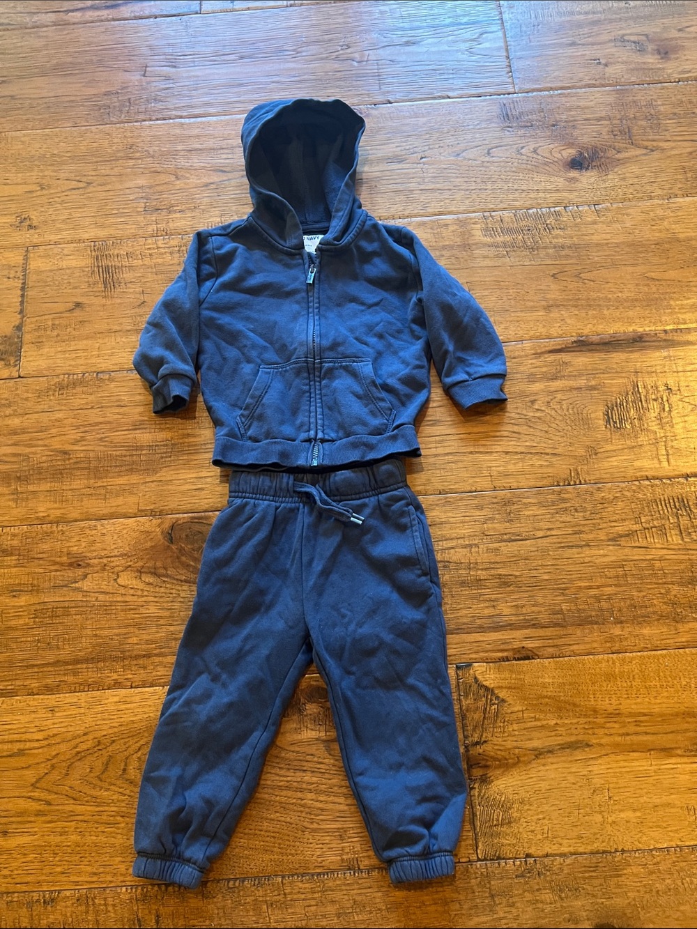 Old Navy Navy Blue Kids Hoodie & Joggers Set